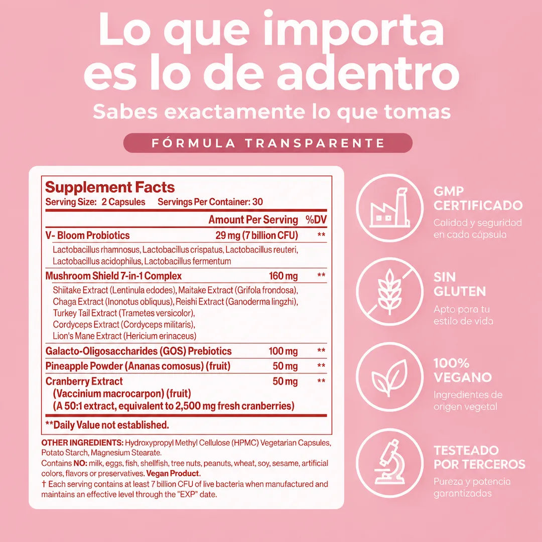 Probiótico Vaginal FloraMia®