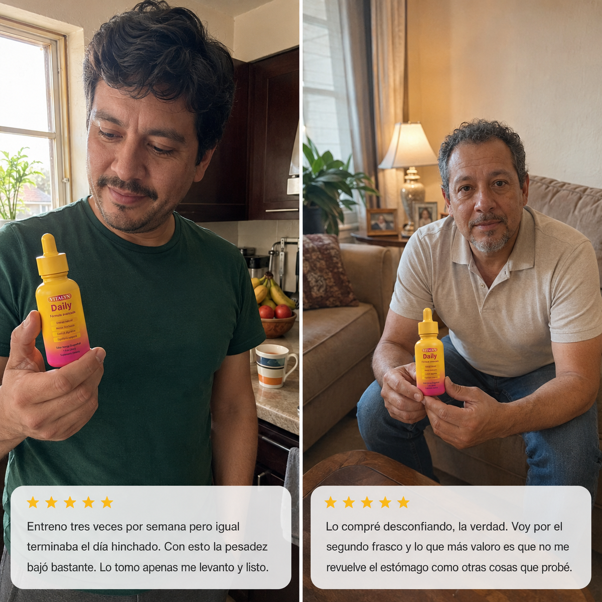 Vitalyn® menos hinchazón, más ligereza y comodidad en tu día